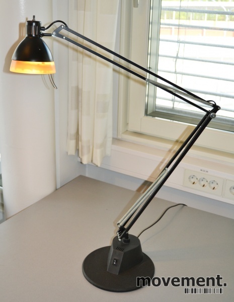 Solgt!Skrivebordslampe: Luxo L2001 / H50Classic Task Light, pent brukte