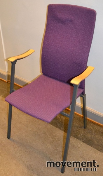 Solgt!Stablebare stoler fra Klaessons,Sverige, Lilla trekk, pent brukte