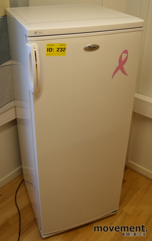 Solgt!Kjøleskap fra Whirlpool, ARC1324, 55cmbredde, 132,5cm høyde, pent  brukt