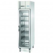 Infrigo AGN300CR, smalt kjøleskapfor storkjøkken, med glassdør, 48cm  bredde, pent brukt - Skriv ut