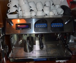 Metos espressomaskin Lux Control DT2400V3N~, 2gruppers, pent brukt - Skriv  ut