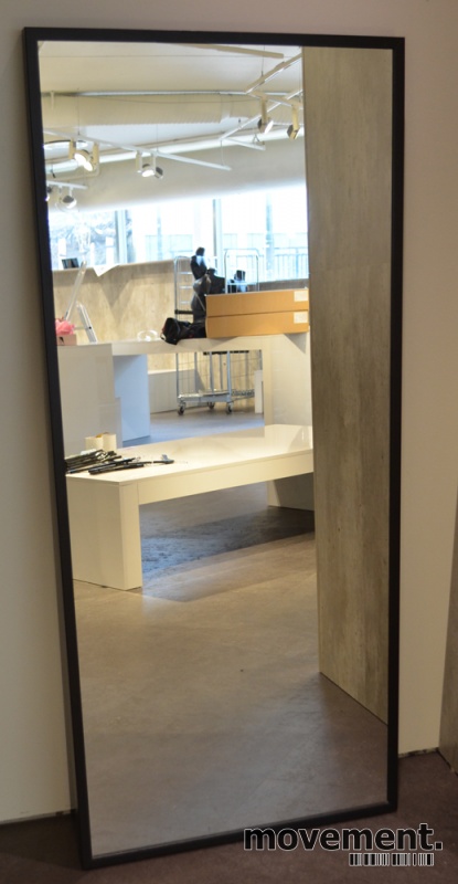 Solgt!IKEA Stave speil i brunsort, 160x70cm,pent brukt