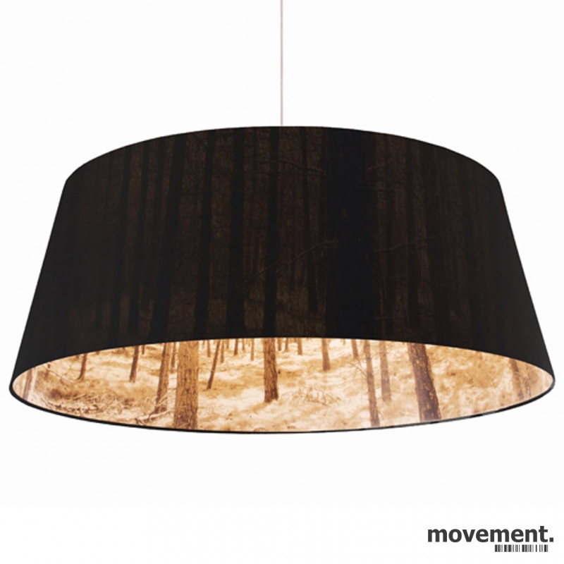 Solgt!Taklampe fra Nicolette Brunklaus, modellForest Lamp, Shady Tree,  Black, Ø=110cm, pent brukt