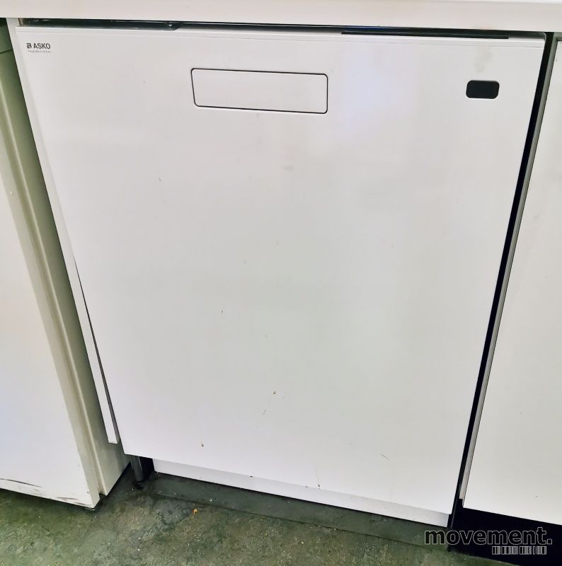 Solgt!Asko oppvaskmaskin, modell DW90.C D5904,proff-maskin i hvitt, pent  brukt