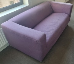 IKEA Klippan 2-seter sofa med lillatrekk, 180cm bredde, pent brukt - Skriv  ut