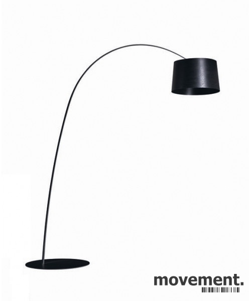 Solgt!Stålampe / designlampe: FoscariniTwiggy i sort, Design: Marc Sadler,  pent brukt