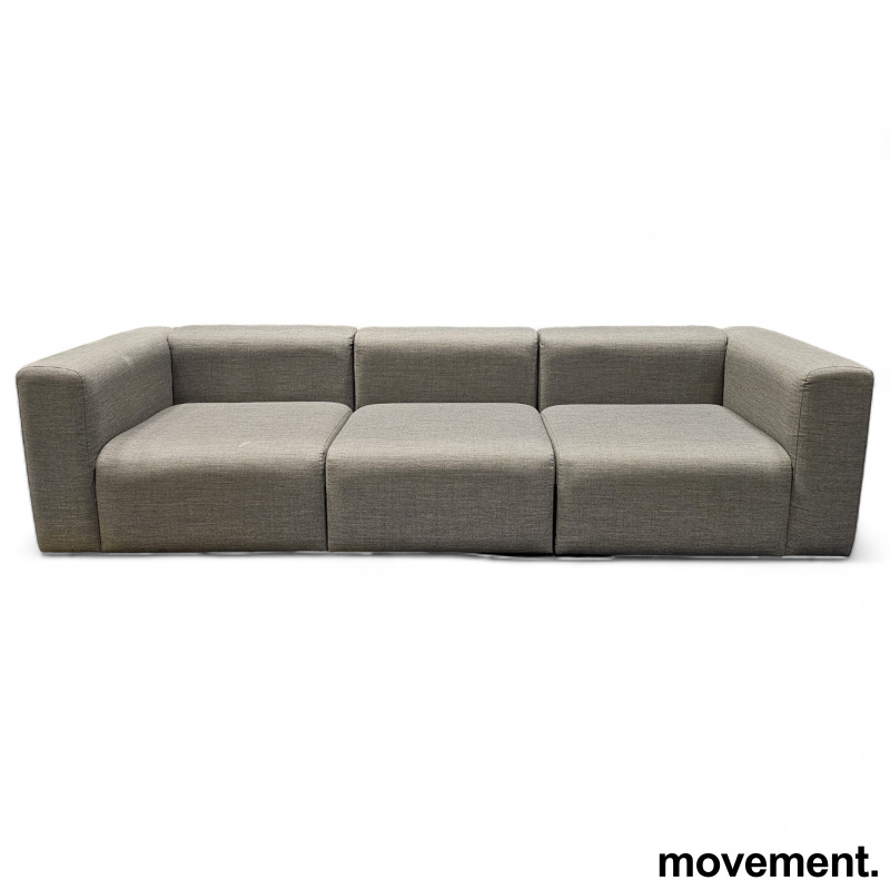 HAY Design-sofa, tre moduler i grå, - 1 / 2