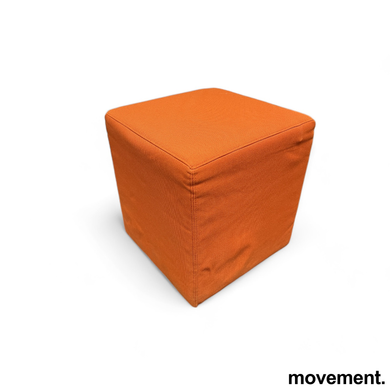Puff i orange fra Mokasser, model: